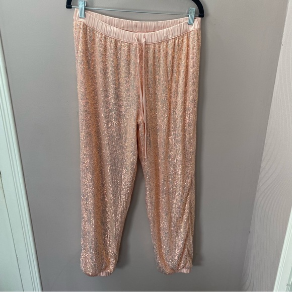 Victoria Secret Pants Women’s Size Medium Jogger Pink Barbie Festival - Picture 3 of 5